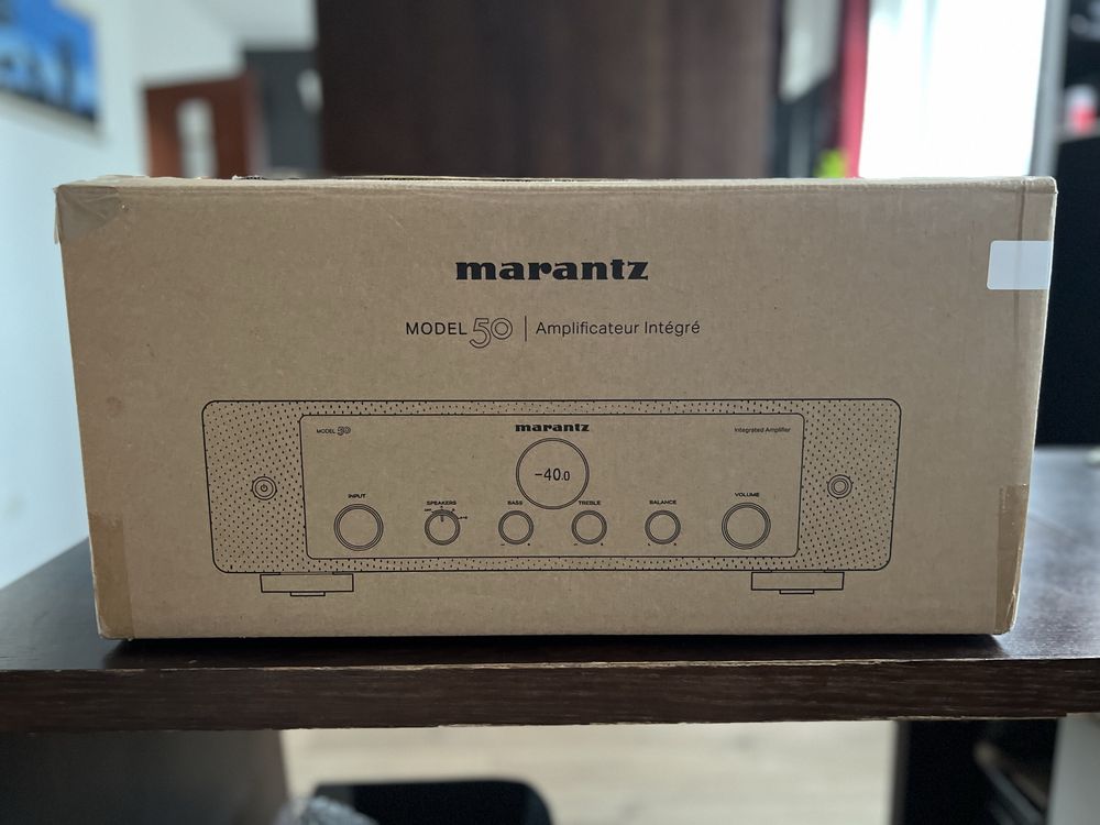 Jak nowy Wzmacniacz Marantz Model 50 Srebny + pilot - gwarancja