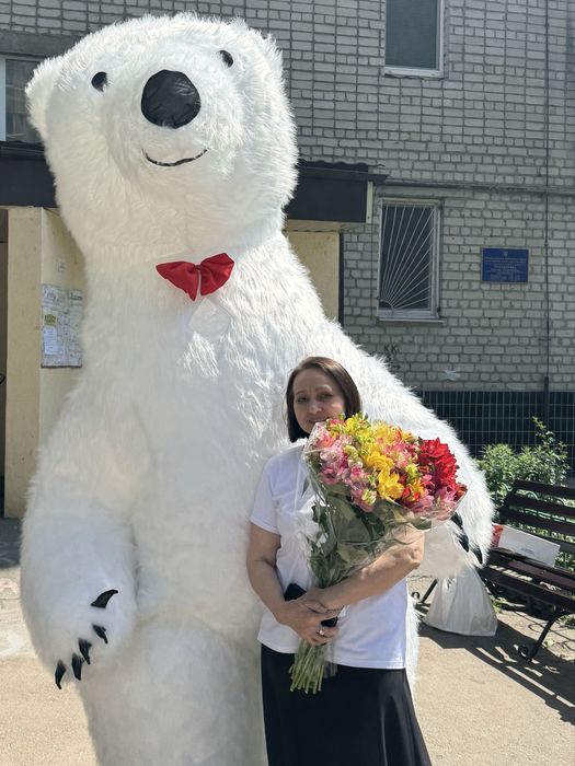 Поздравление БЕЛОГО МИШКИ!