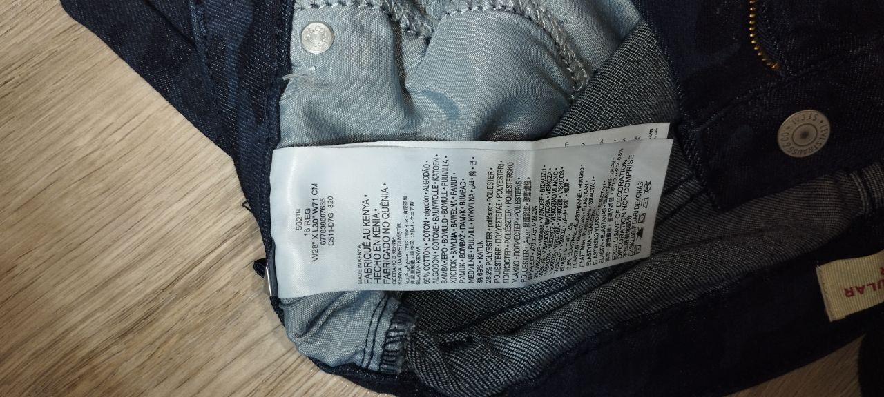 Нові джинси Levi's