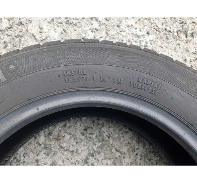 165/70 R14 81T Continental EcoContact3 літо 2 штуки шини бу