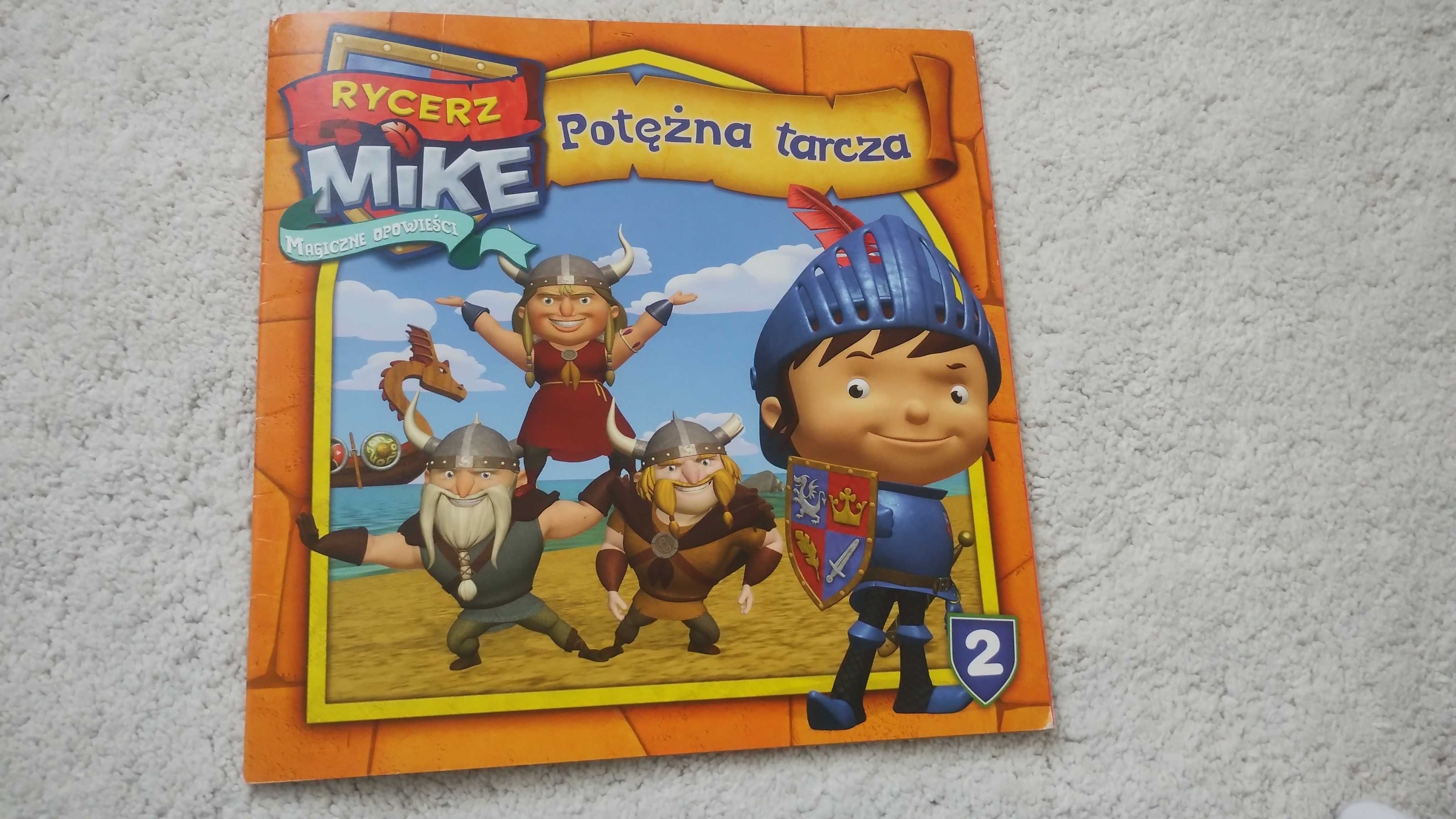 Książka Rycerz Mike potężna tarcza dla dzieci