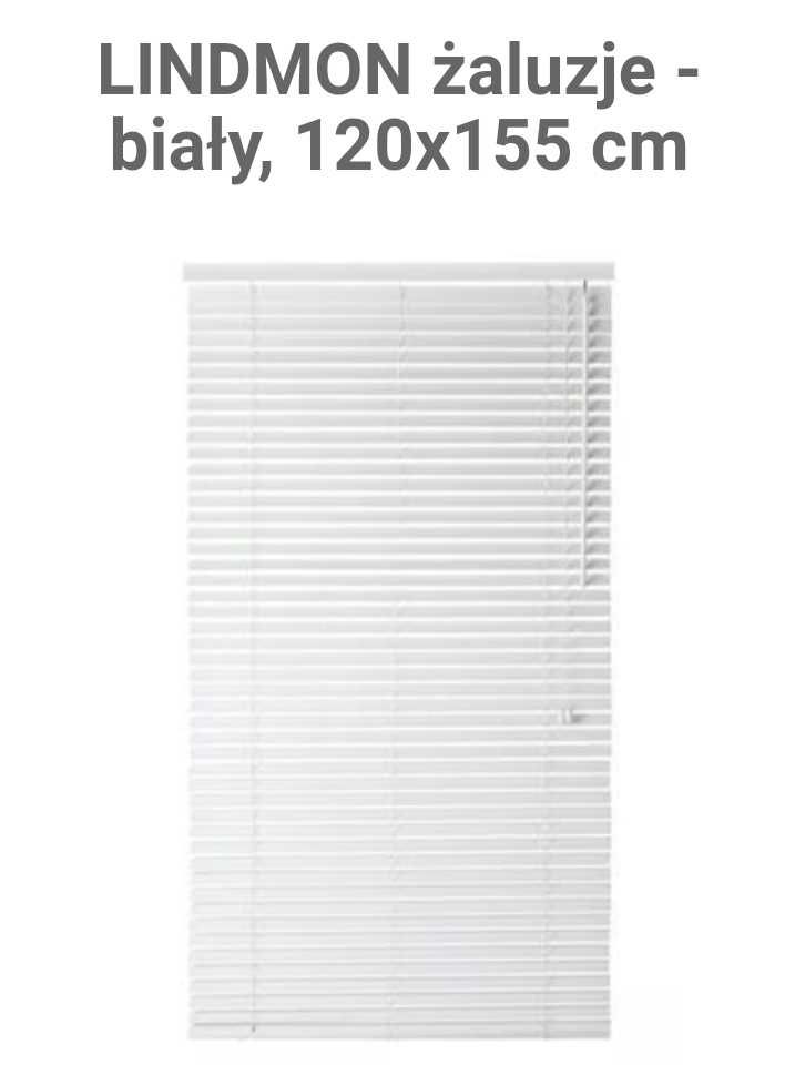 Żaluzje Ikea 140x155