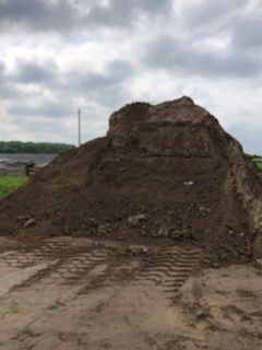 Piasek kopany zasypowy do murowania , pospółka, płukany