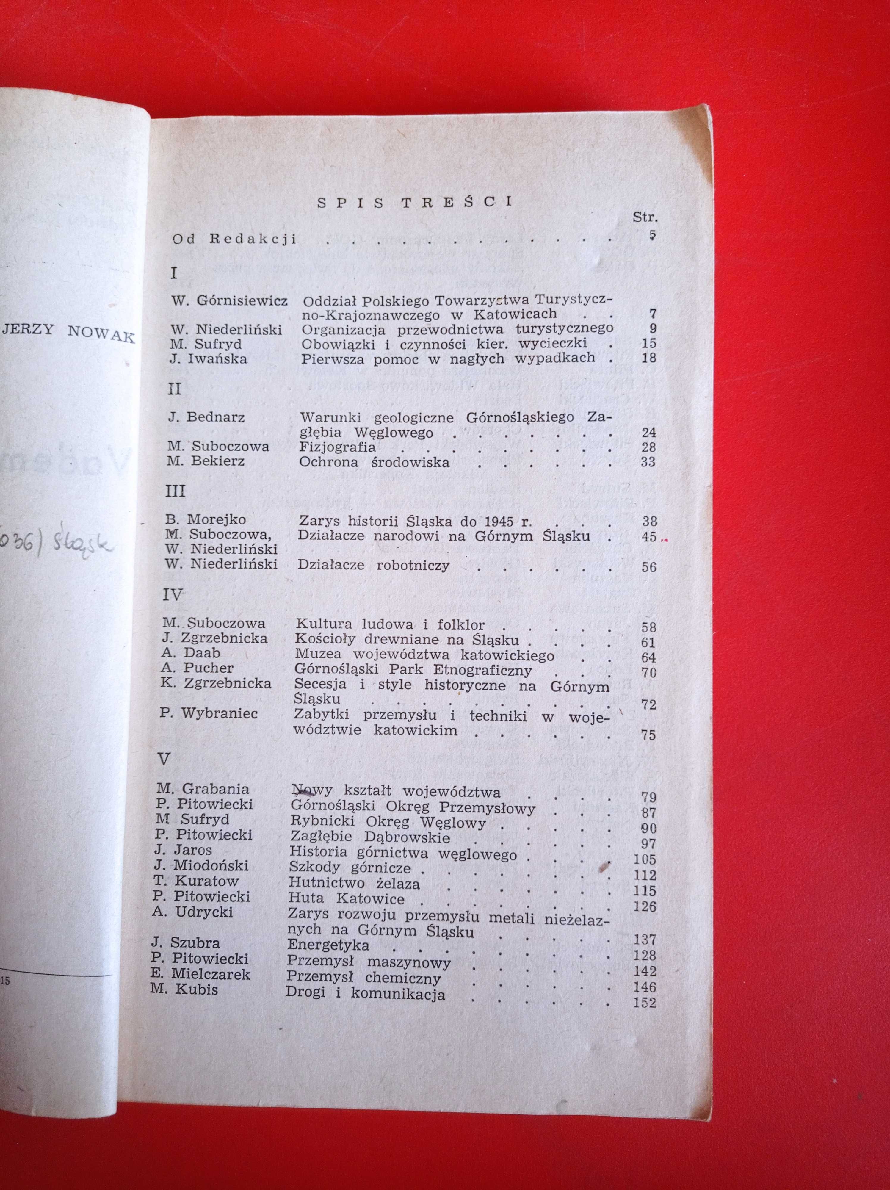 Vademecum Przewodnika Województwo katowickie 1978