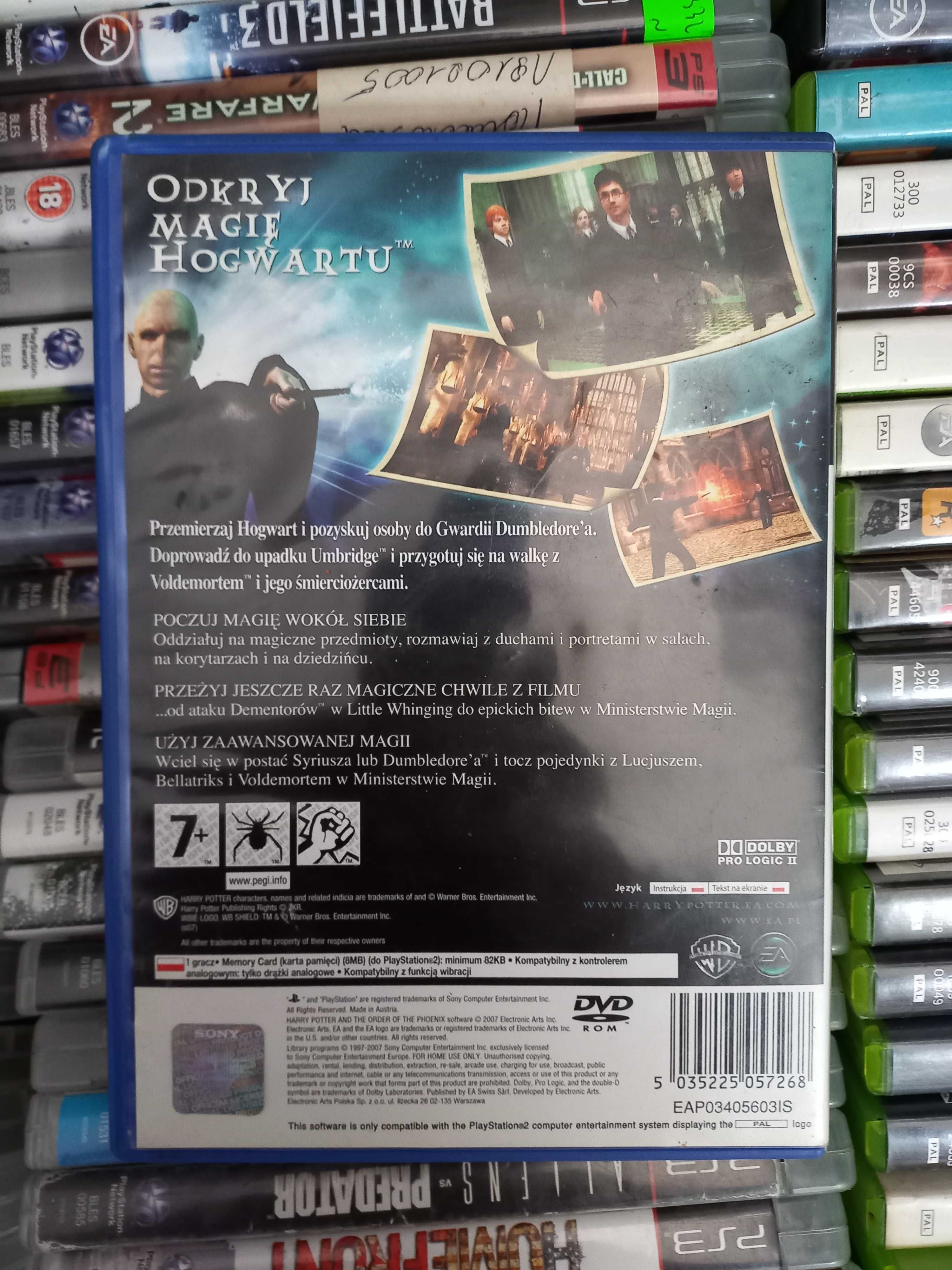 Harry Potter i Zakon Feniksa PL|PS2