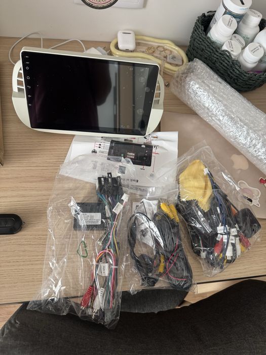 Radio carplay fiat 500 avariado