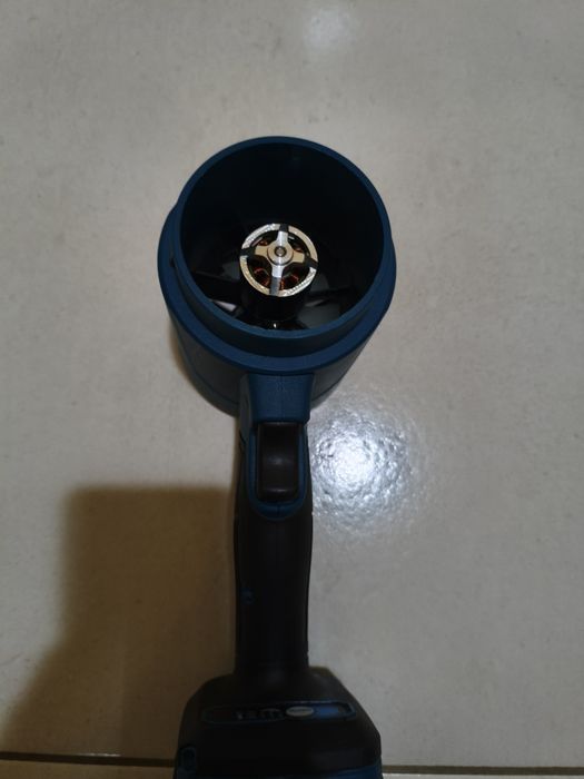 Dmuchawa Gisam 400m/s akumulatorowa, Mega moc do liści, śniegu, auta