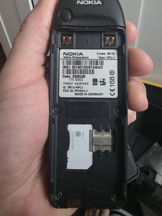 Nokia 6310i bluetooth irda bez simlocka 2G klasycznych telefon