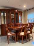 Sala completa em madeira de cerejeira de boa qualidade