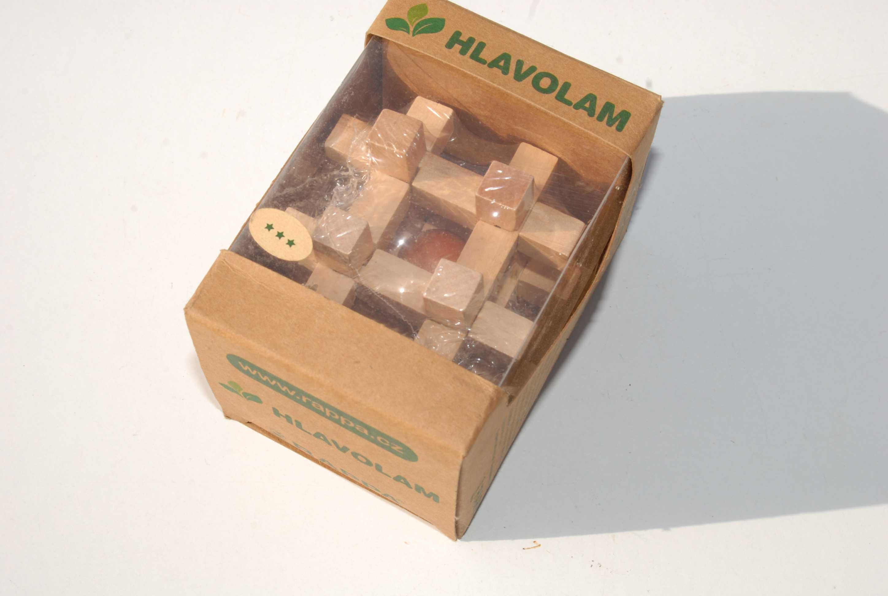 Stara zabawka drewniane puzzle Rappa ćwiczenie pamięci