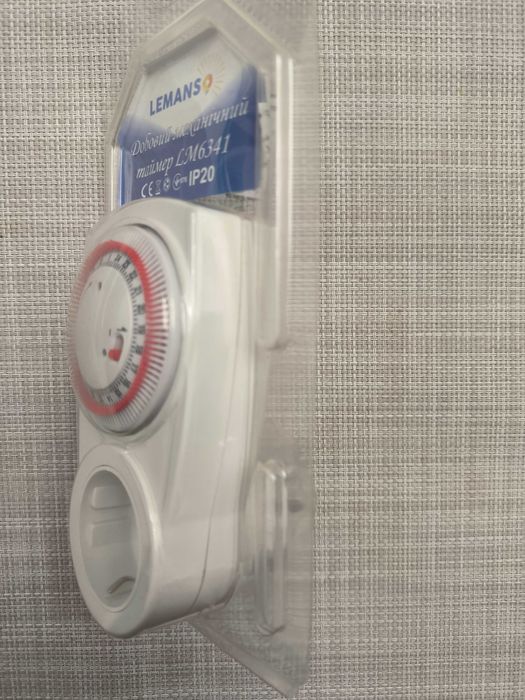 Розетка с таймером Lemanso LM 670 (Таймер суточный)