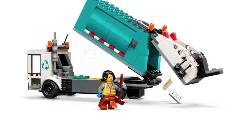 LEGO CITY ciężarówka recyklingowa 60386