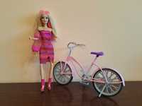 Lalka Barbie z rowerem i akcesoriami