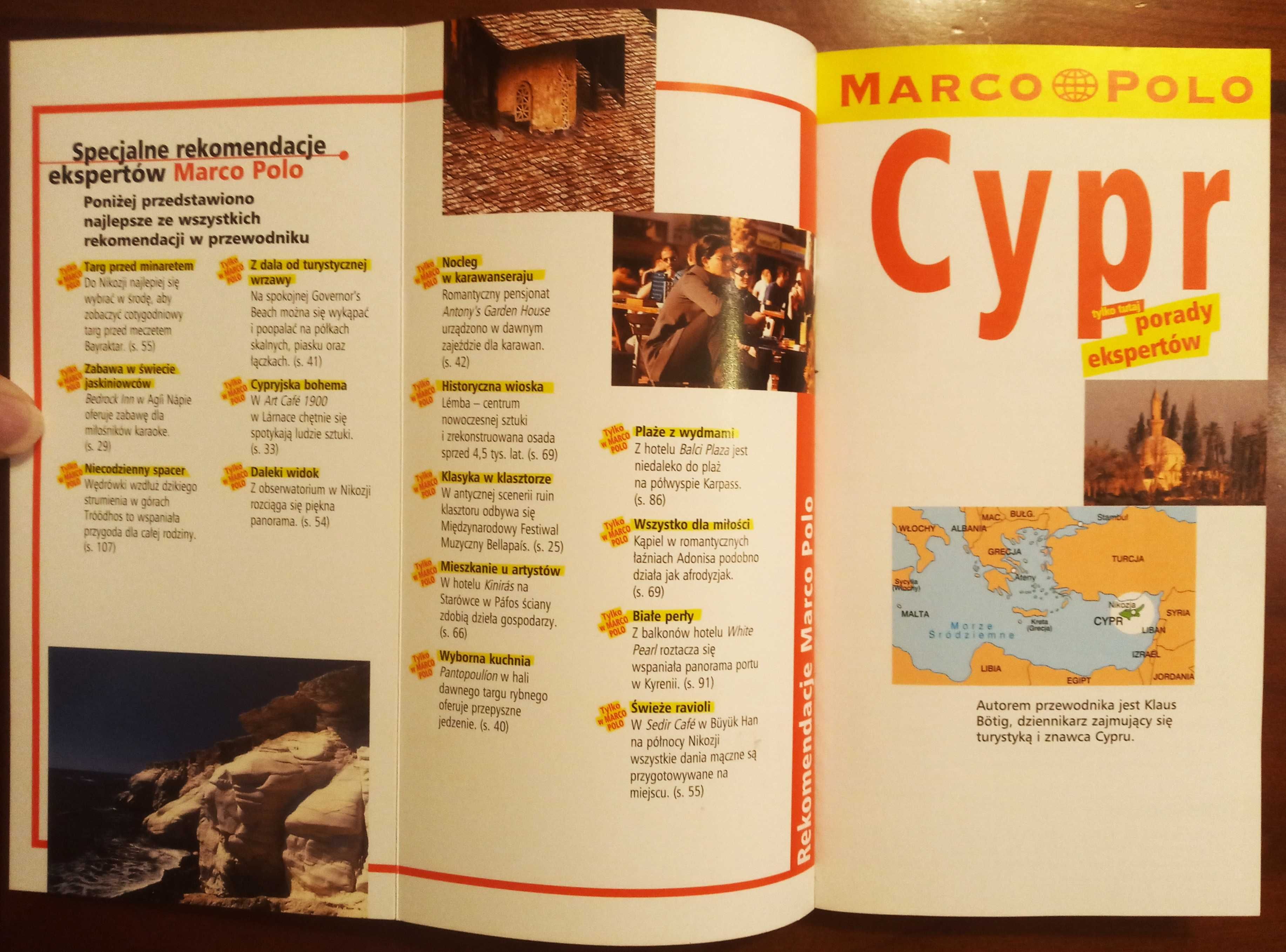 Przewodnik Cypr Atlas samochodowy Marco Polo