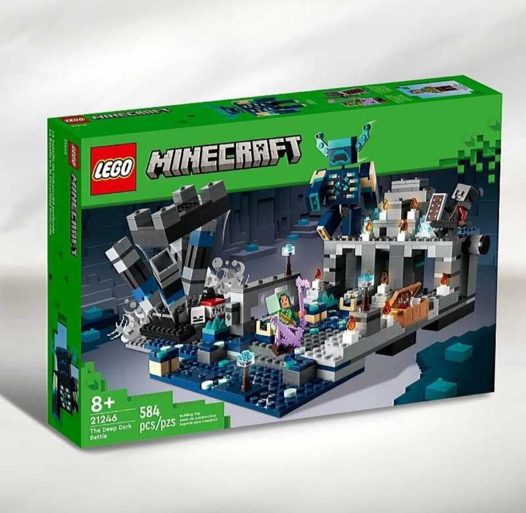 8 НОВИХ Lego Minecraft 21242 21245 21250 21257 21244 майнкрафт ОПИС!