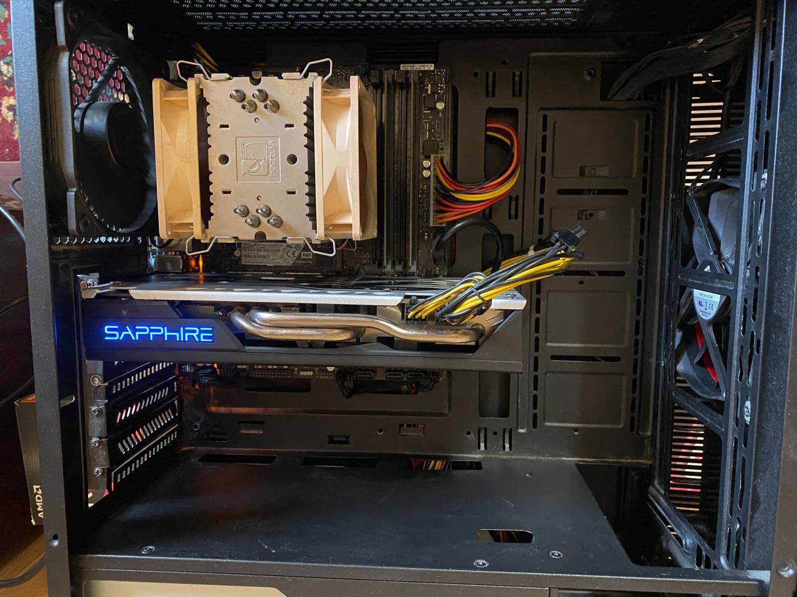игровой ПК (Core-i7 8700K, 16Gb DDR4, RX580 8Gb, 256Gb NVME, 500Watt)