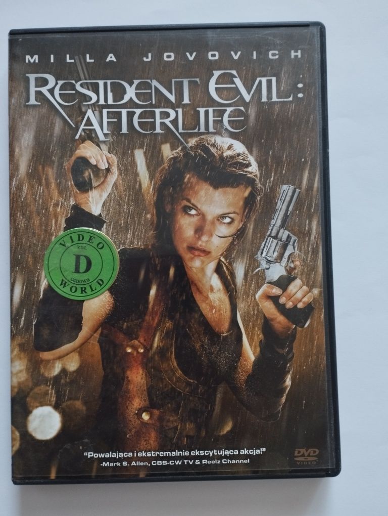 Resident Evil: Afterlife film DVD