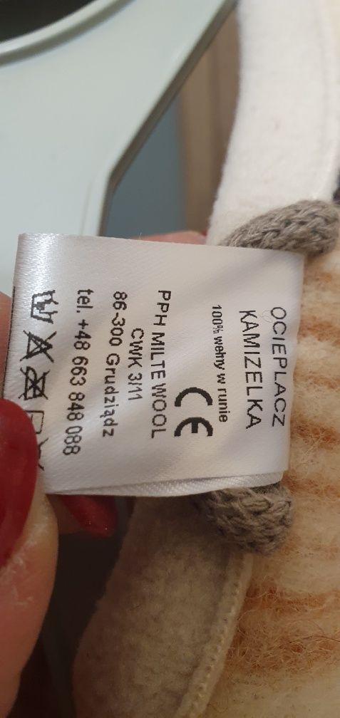 Kamizelka wełniana owcza wełna 42 jest też 46 i 48