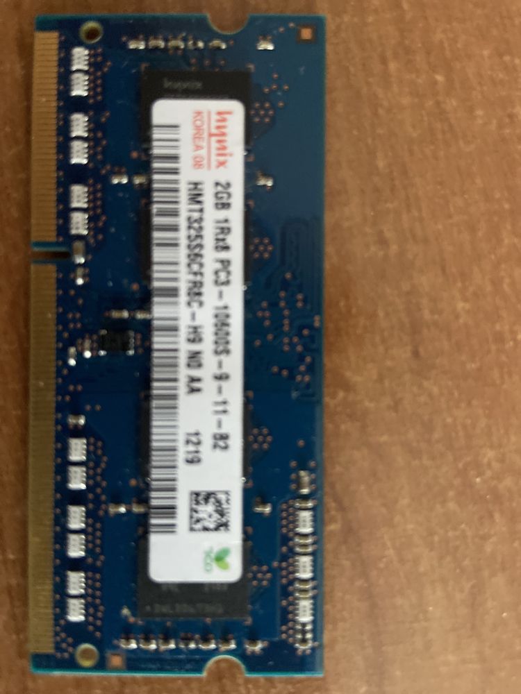 RAM kingston DDR3 2GB DDR3
