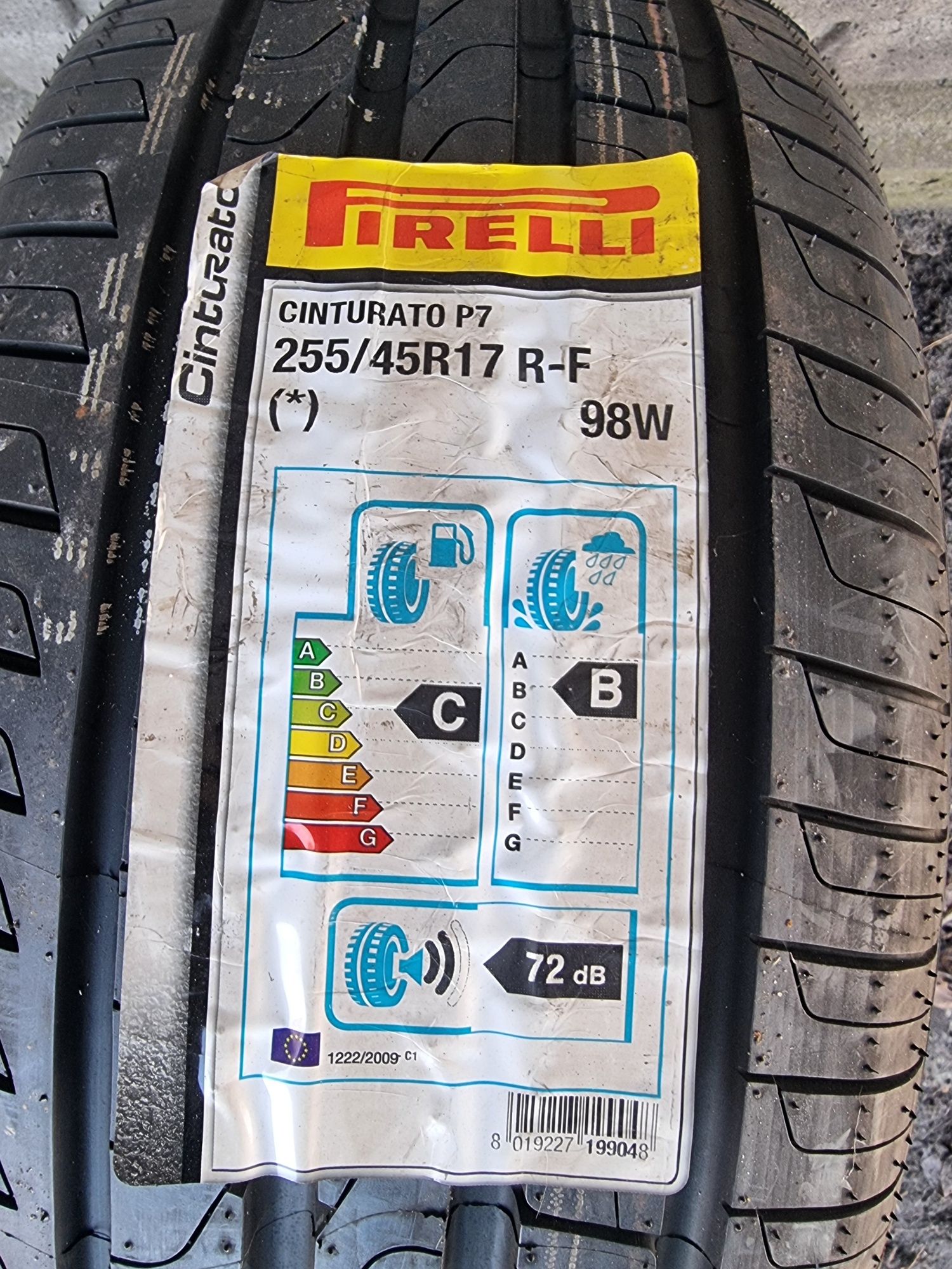 Nowa opona pirelli cinturato P7 255/45/R17 run flat