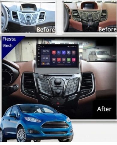 Nawigacja radio samochodowe Android do Ford Fiesta MK 7
