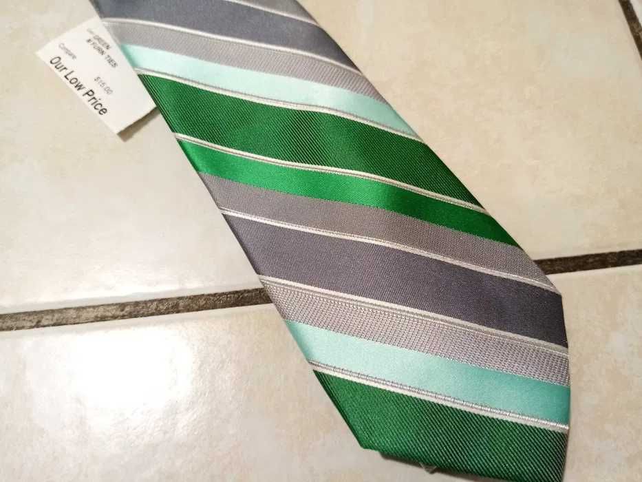 VAN HEUSEN USA - NOWY! z Metkami Krawat Męski