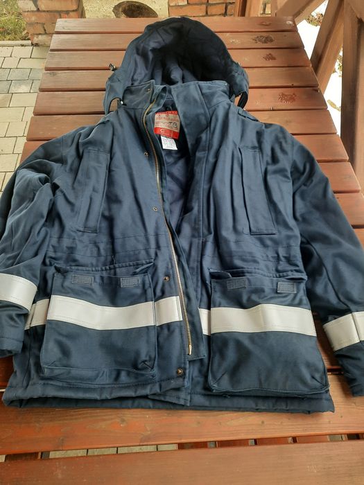PORTWEST ANTYSTATYCZNA KURTKA Trudnopalna I przeciwdeszczowa Bizflame