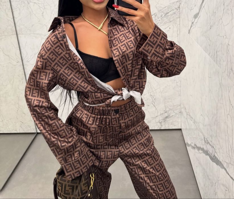 Костюм с штанами fendi