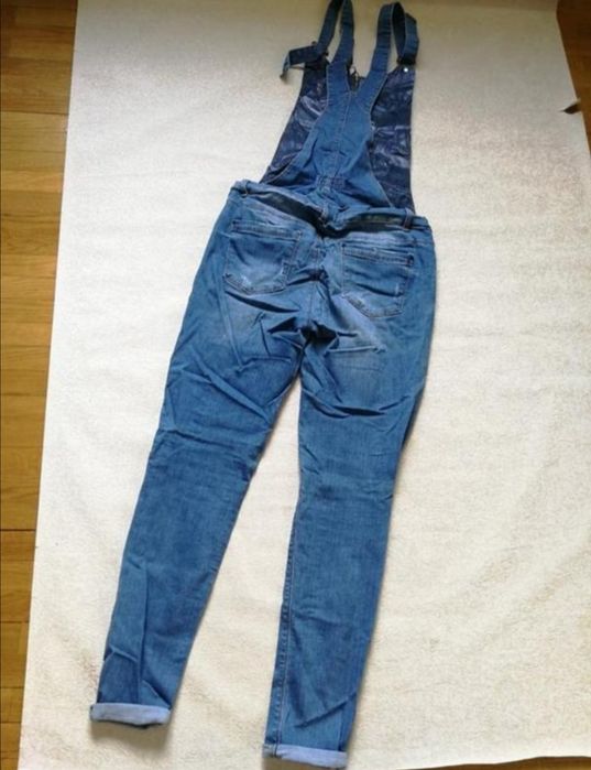 Джинсовий комбінезон для вагітних джинси