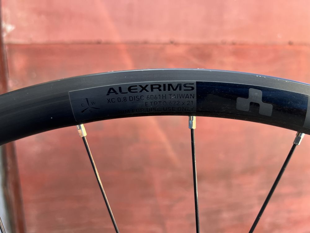 Koła: Cube RA 0.8 CX - Alexrims XC 0.8 DISC