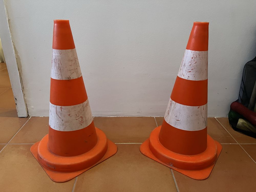 Cones de sinalização 2 unidades