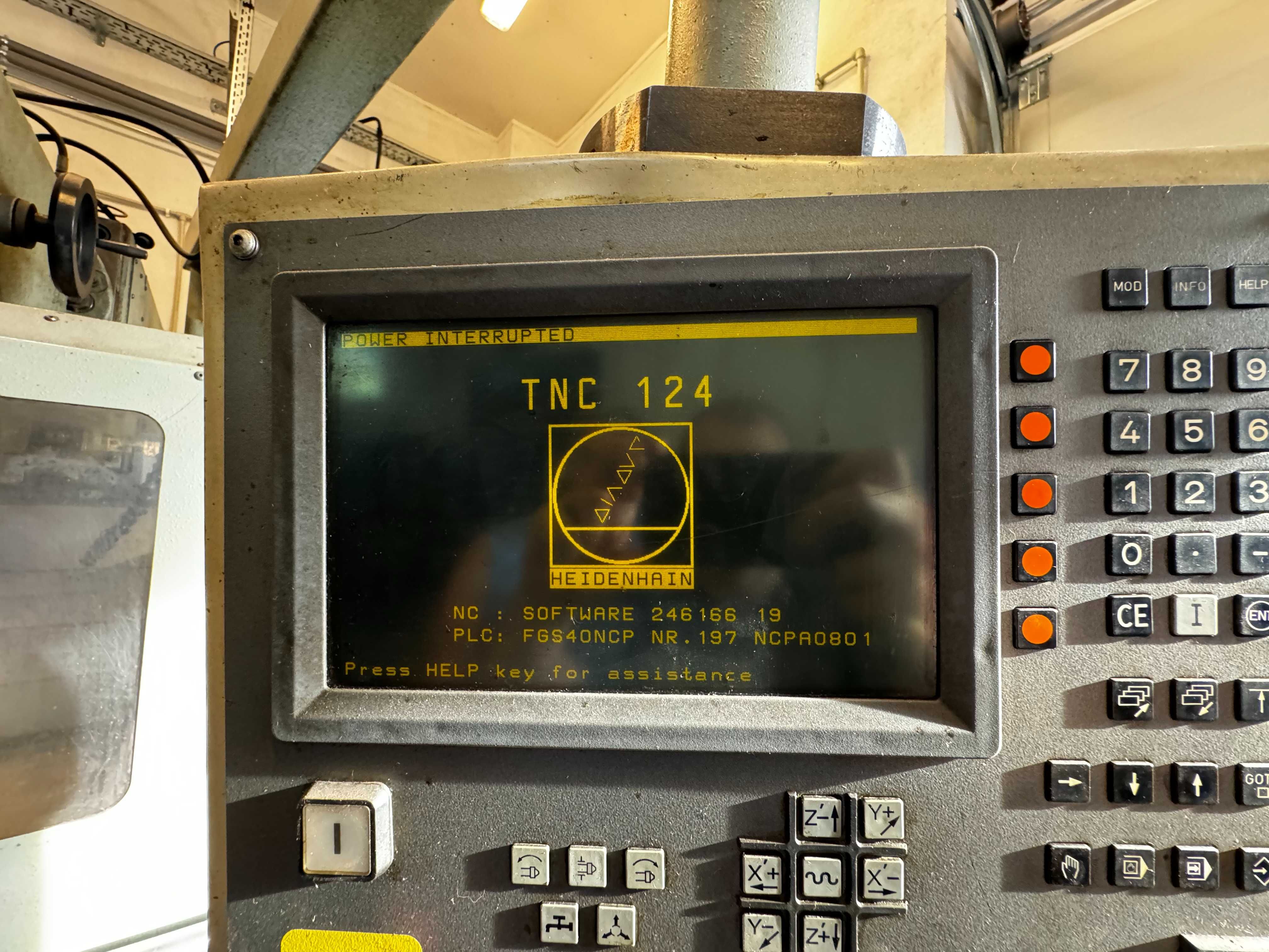 Frezarka TOS FGS 40NCP