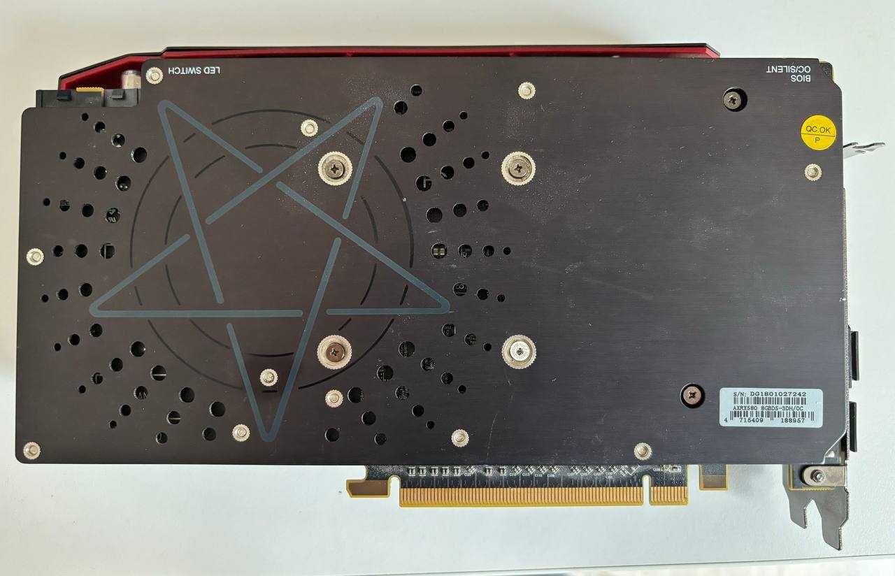 Відеокарта PowerColor Radeon RX 580 8Gb Red Devil