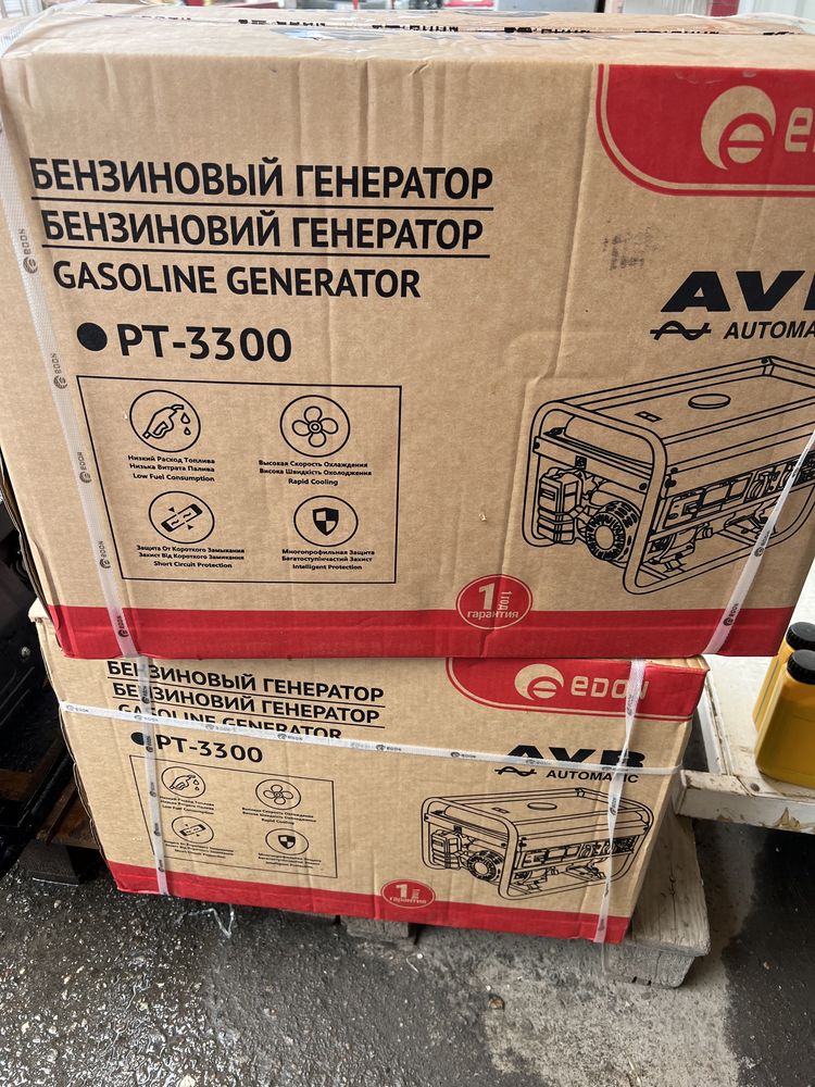 Безнзиновий генератор EDON PT-3300