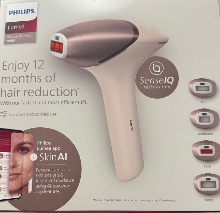 Depilator Laserowy Philips Lumea BRI977 zaplombowany, 2 lata gwarancji