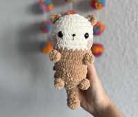 Wydra na szydełku, handmade amigurumi