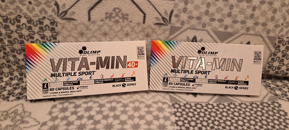Nowe Opakowanie Vita-Min lub Vita-Min 40 + firmy Olimp