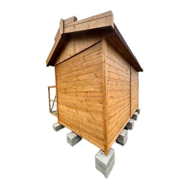 Gołębnik 4m x 2m woliera 4m x 1m