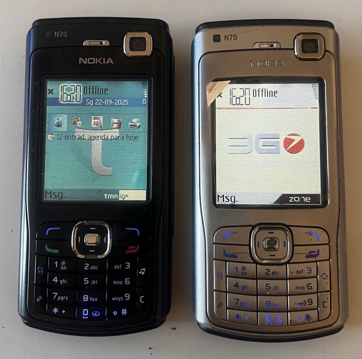 Nokia N70 duas unidades
