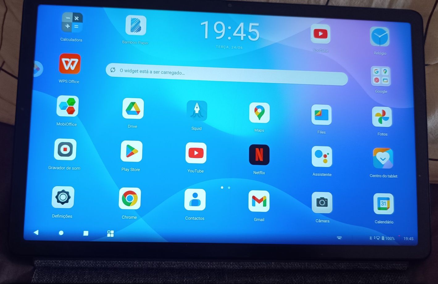Tablet Lenovo Tab P11,  com teclado e PrecisionPen