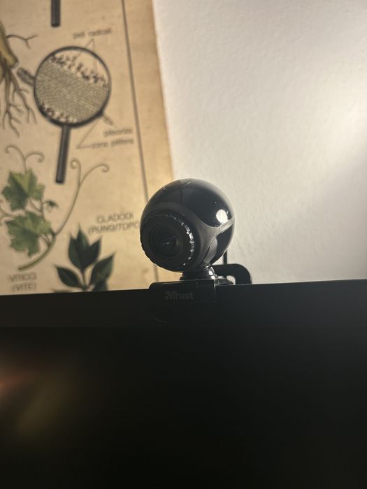 Webcam Trust para video conferências