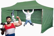 33kg EXTRA MOC 2x3 Namiot Handlowy Ogrodowy mobilny imprezowy bazarowy