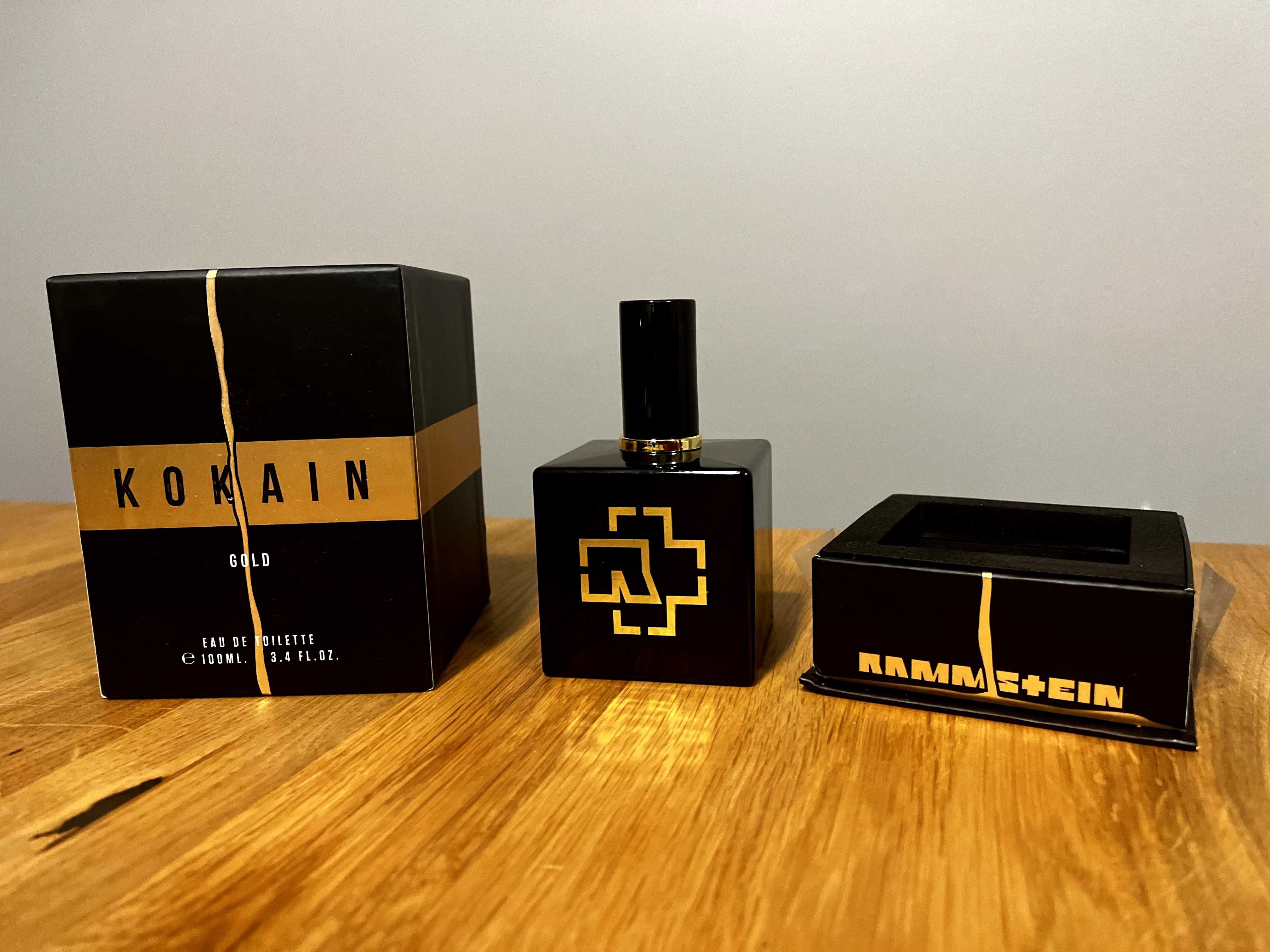 Rammstein Kokain Gold EDT 100ml - NOWE, NIE OTWIERANE