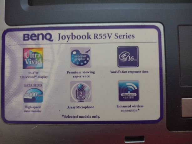 Laptop Benq joybook R55V Series