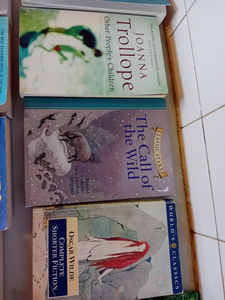 Conjunto de 12 Livros Diversos Língua Inglesa