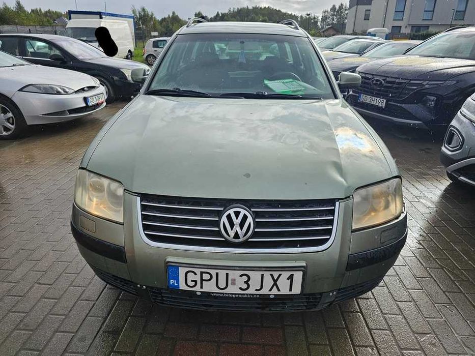 Volkswagen Passat 2003r/1.9TDI/101KM/kombi/okazja/climatronic/hak