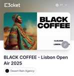 Black Coffee - Lisbon Open Air