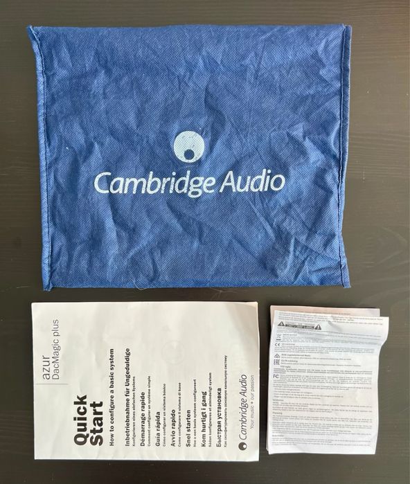 Cambridge Audio DAC Magic Plus XLR preamp przedwzmacniacz