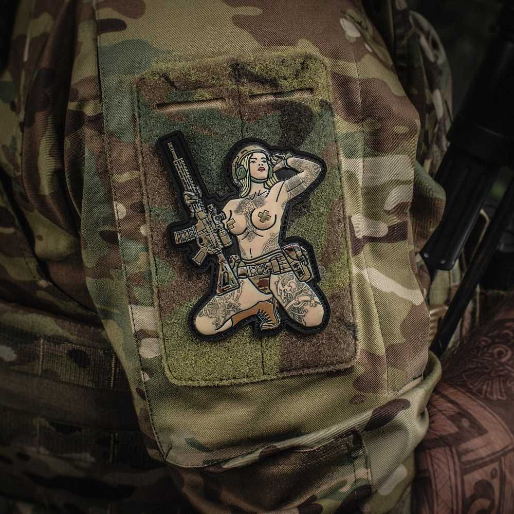 M-Tac Naszywka Patch Tactical Girl No1 Skandinavik Multicam PVC