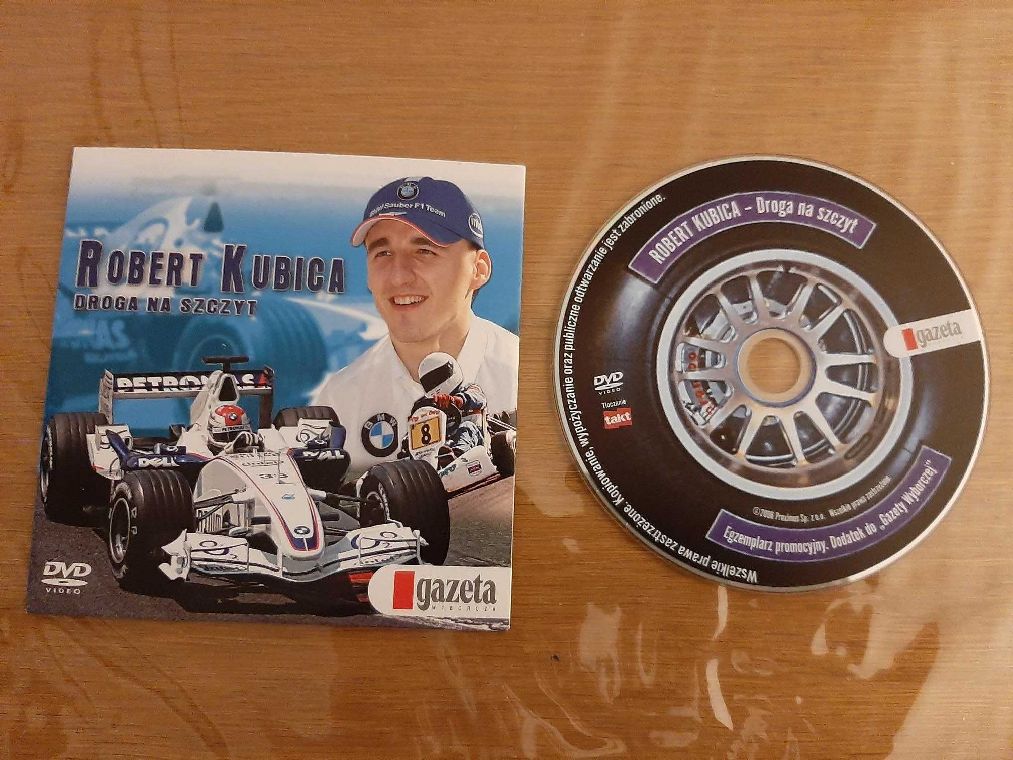 Robert Kubica droga na szczyt, płyta DVD